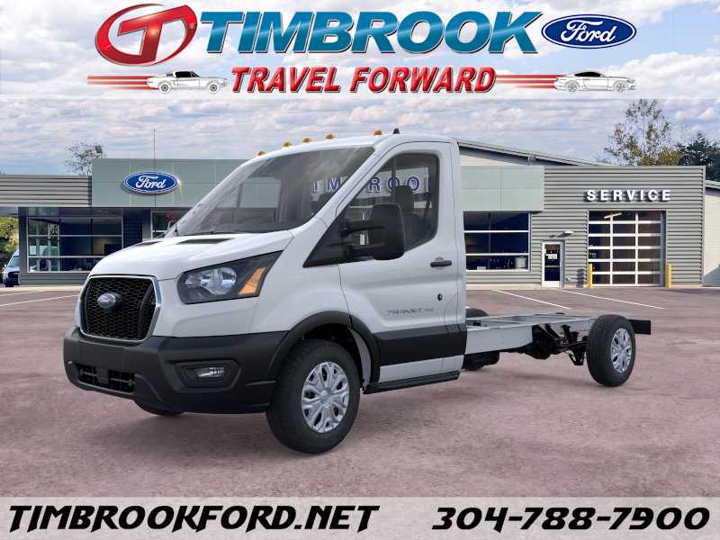 OXFORD WHITE 2025 Ford Transit Chassis Van Rear-Wheel Drive Automatic