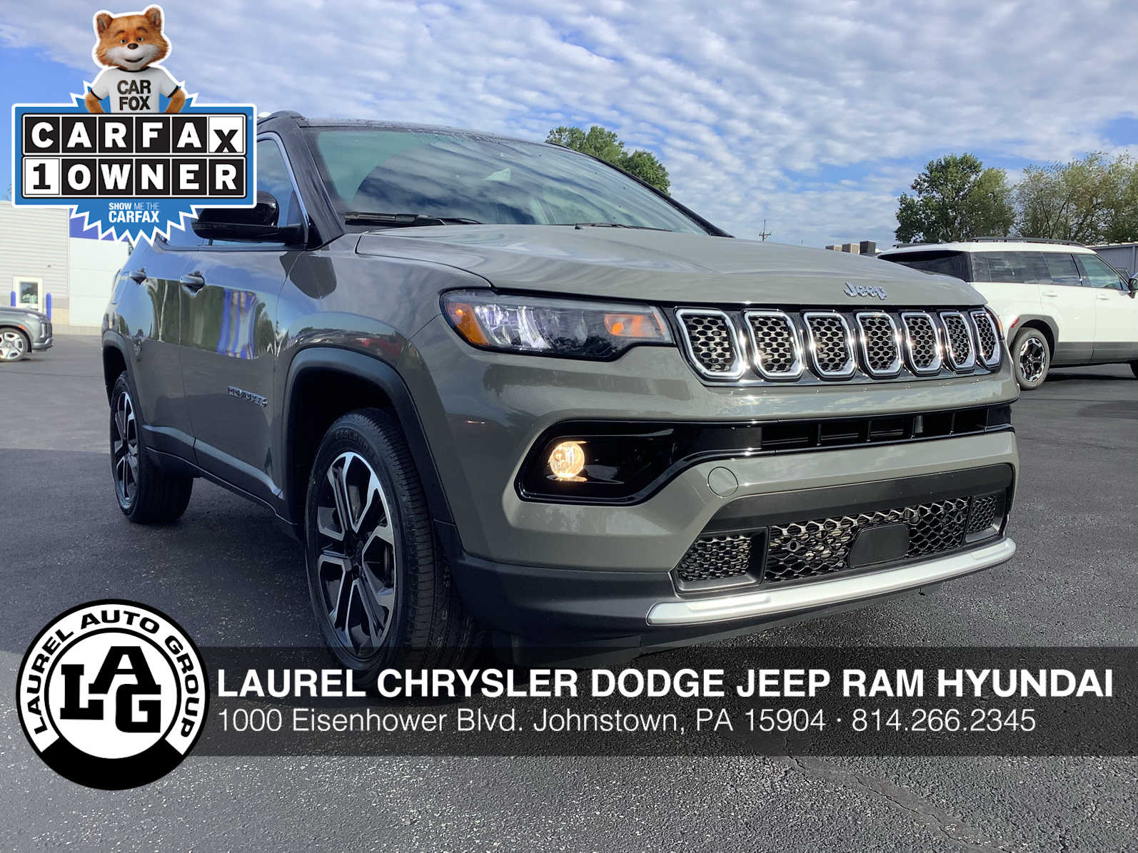 Sting-Gray Clearcoat 2023 Jeep Compass SUV / Crossover Four-Wheel Drive 8-Speed Automatic
