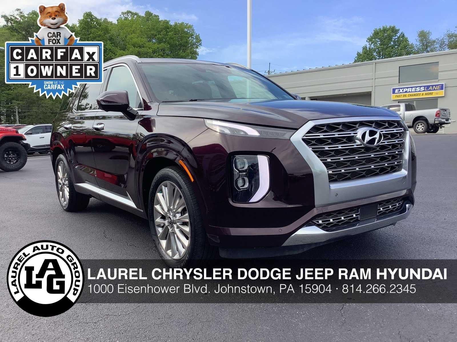 Red (Sierra Burgundy) 2020 Hyundai Palisade Limited AWD SUV / Crossover All-Wheel Drive Automatic