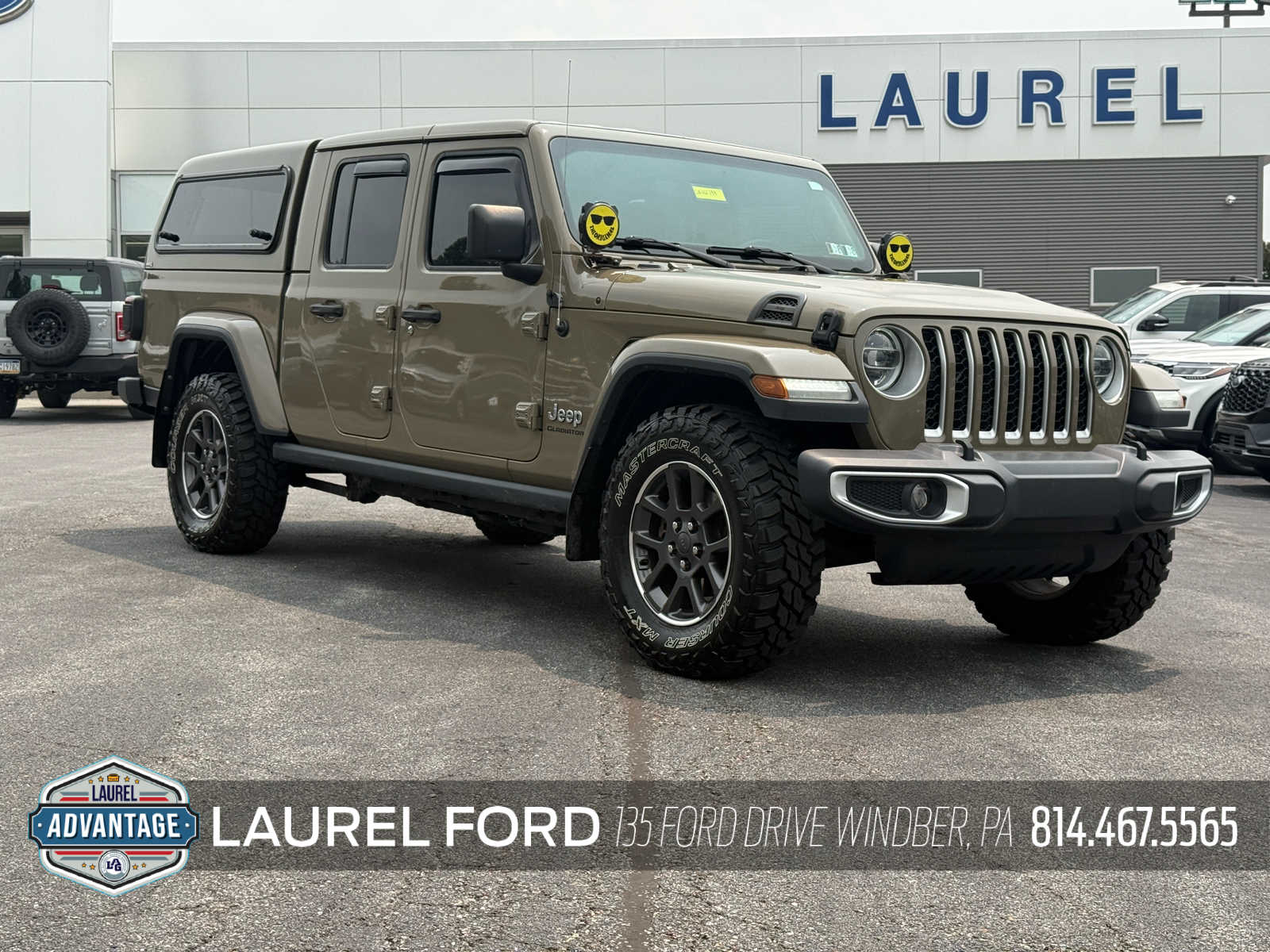  2020 Jeep Gladiator Overland Crew Cab 4WD   