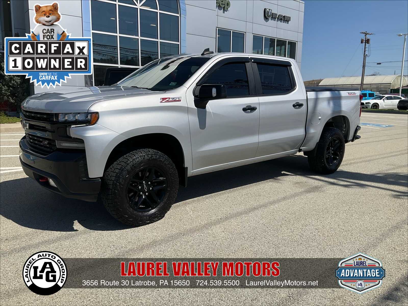 2022 Chevrolet Silverado 1500 LT Trail Boss Crew Cab 4WD