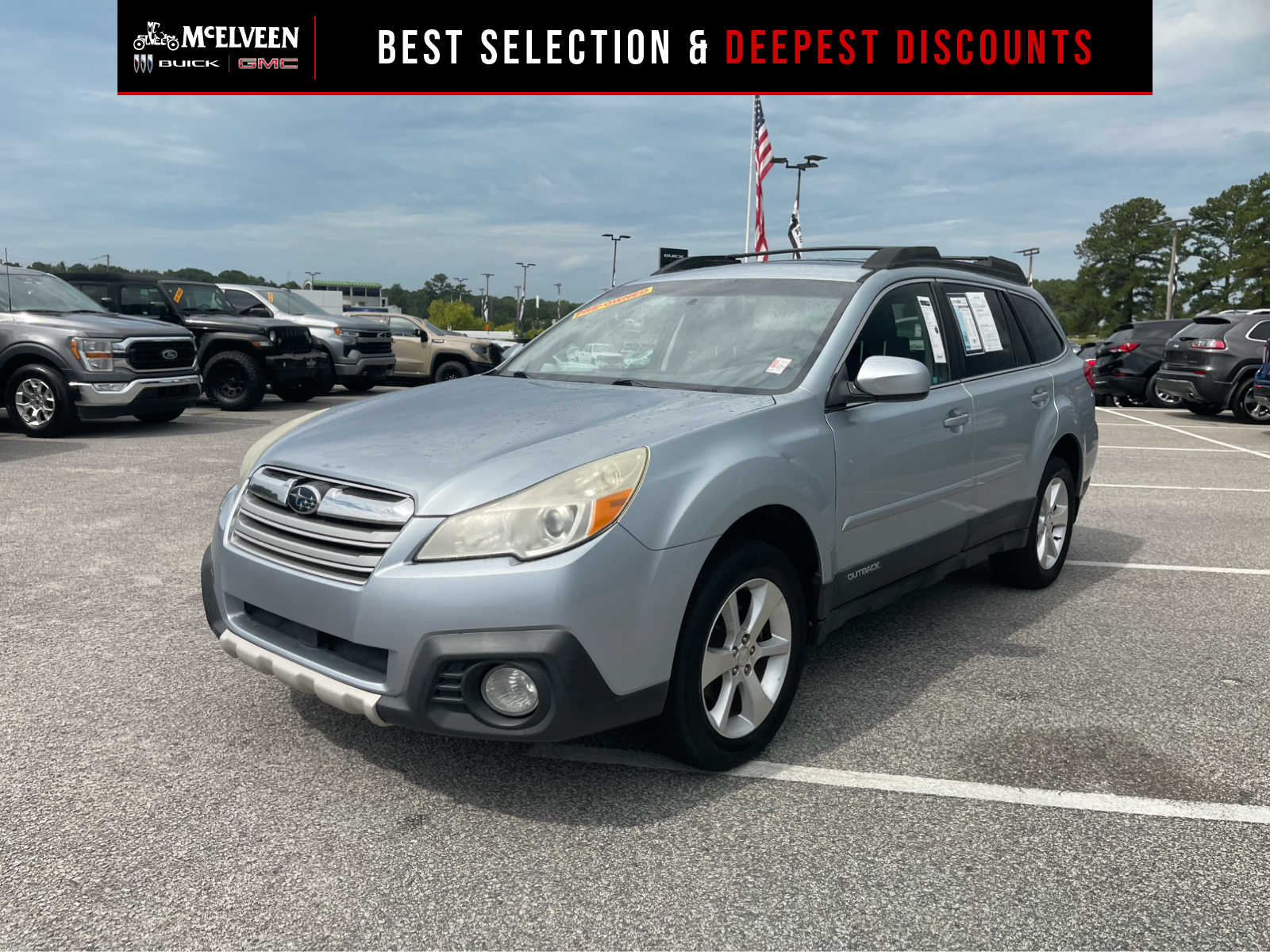 Ice Silver Metallic 2014 Subaru Outback Wagon All-Wheel Drive Automatic