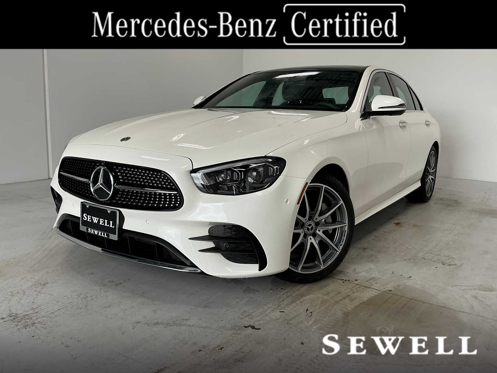 MANUFAKTUR Diamond White 2022 Mercedes-Benz E-Class Sedan All-Wheel Drive 9-Speed Automatic
