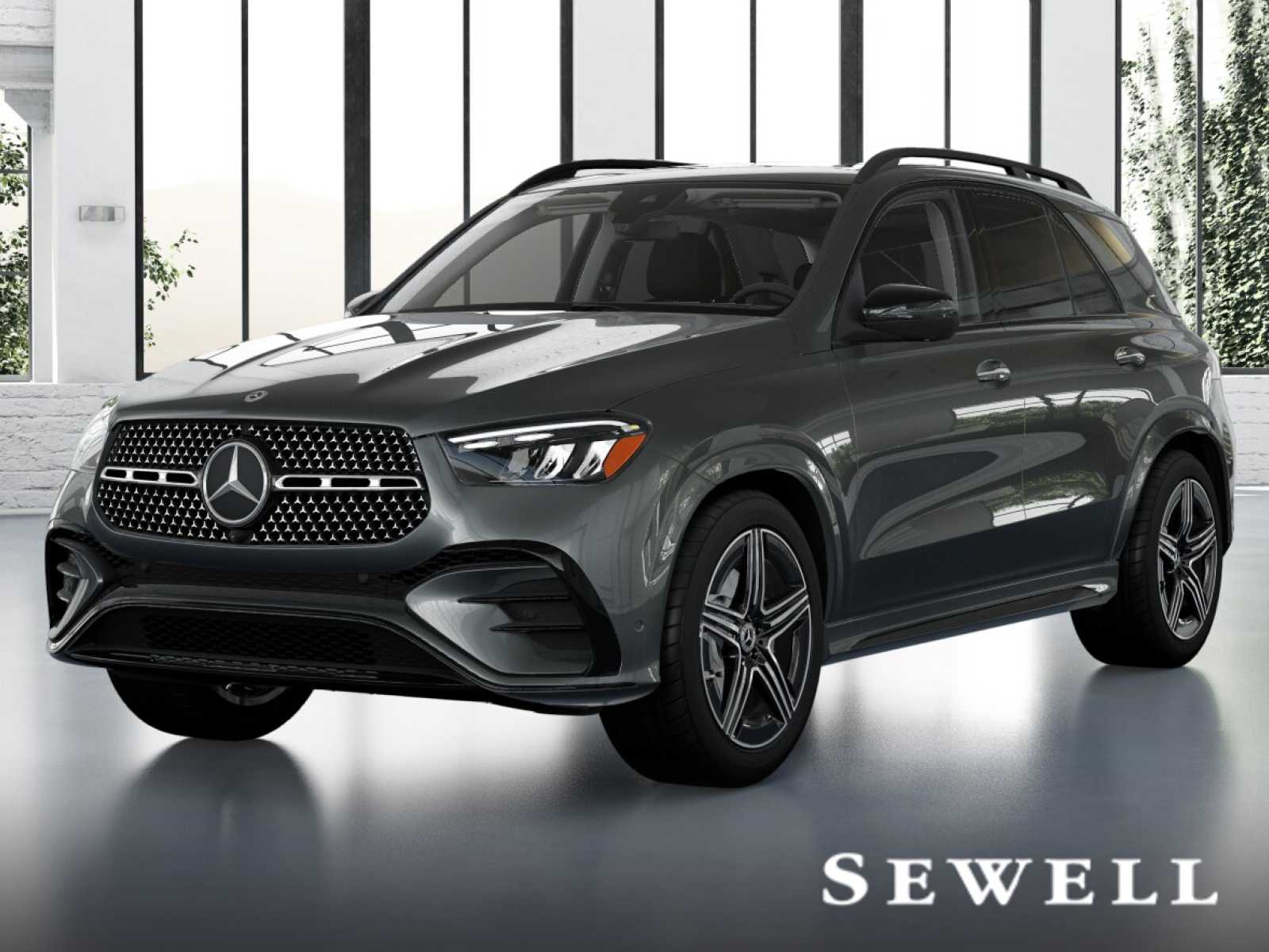 Gray (Selenite Grey Metallic) 2026 Mercedes-Benz GLE SUV / Crossover Rear-Wheel Drive 9-Speed Automatic