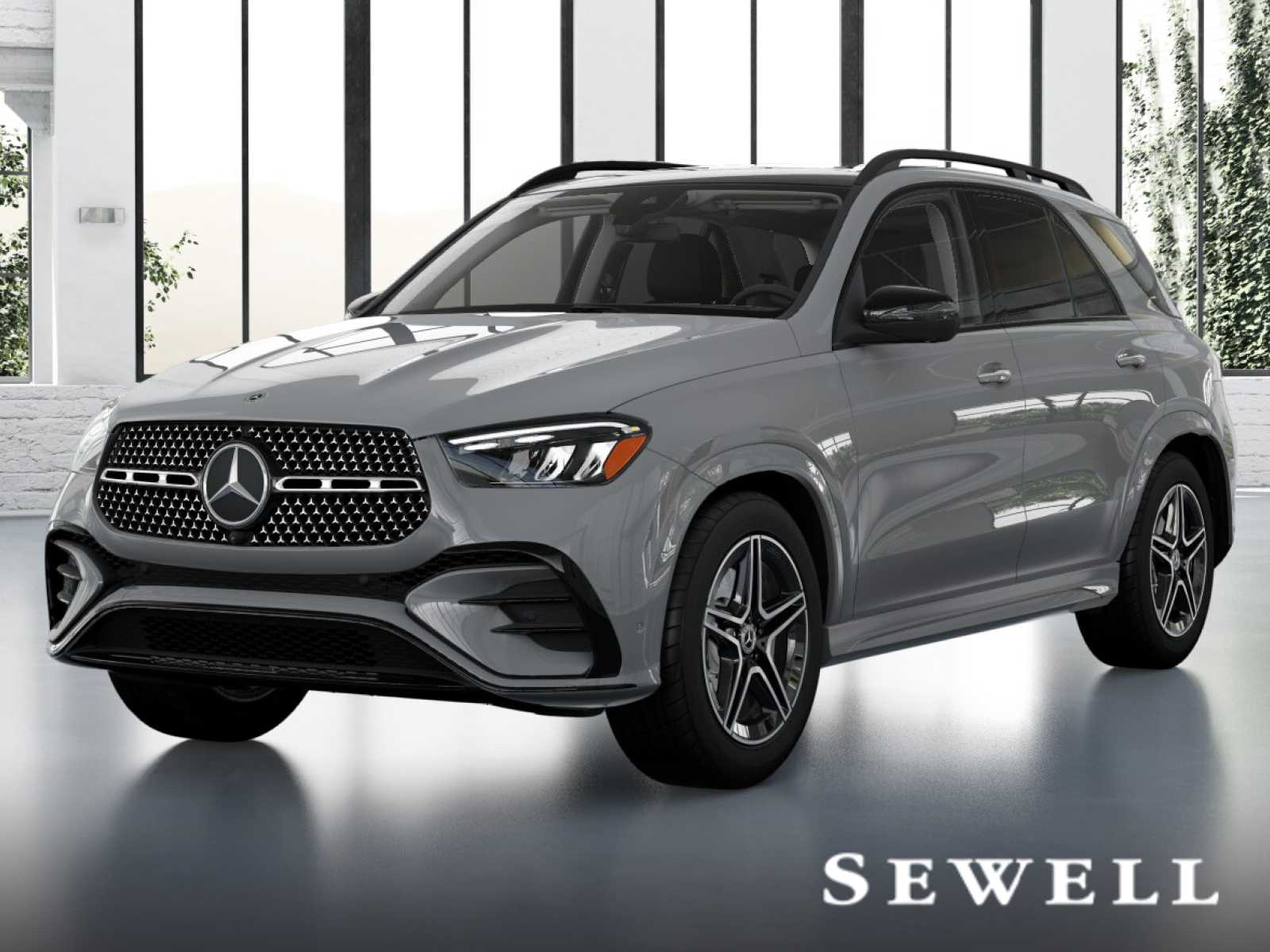 Gray (MANUFAKTUR Alpine Grey) 2026 Mercedes-Benz GLE SUV / Crossover All-Wheel Drive 9-Speed Automatic