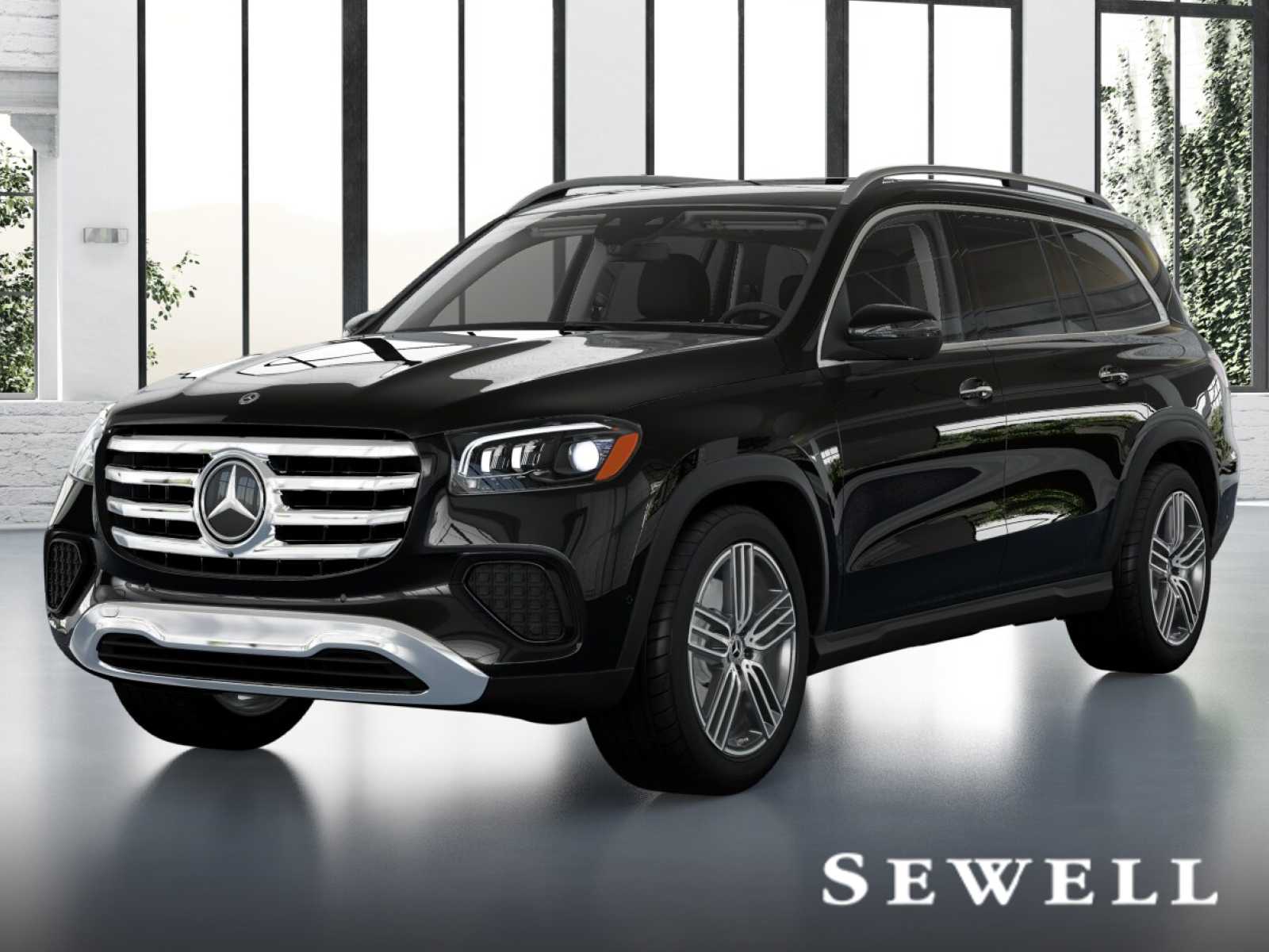 Obsidian Black Metallic 2026 Mercedes-Benz GLS SUV / Crossover All-Wheel Drive 9-Speed Automatic