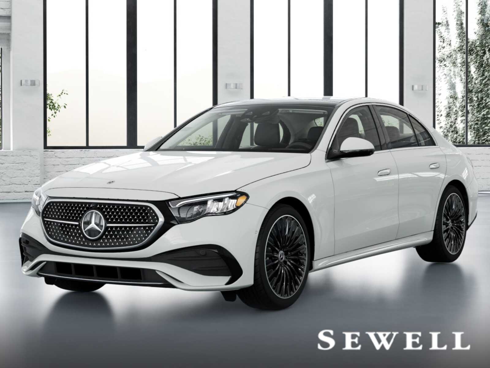 Polar White 2026 Mercedes-Benz E-Class Sedan All-Wheel Drive 9-Speed Automatic