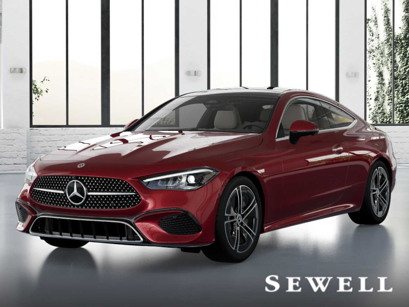 MANUFAKTUR Patagonia Red Metallic 2026 Mercedes-Benz CLE Coupe All-Wheel Drive 9-Speed Automatic