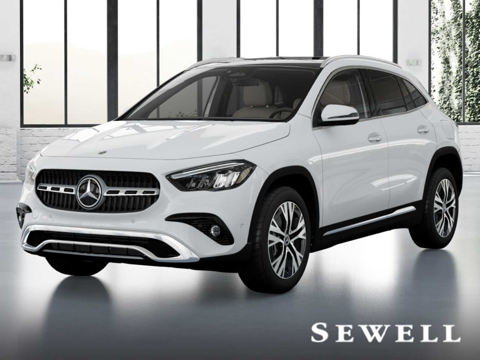 Polar White 2026 Mercedes-Benz GLA SUV / Crossover All-Wheel Drive 8-Speed Automatic