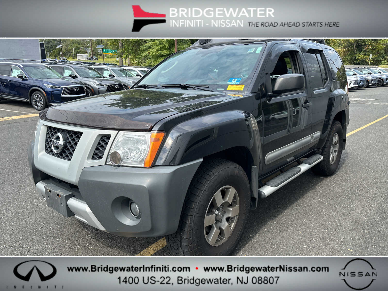 Super Black 2012 Nissan Xterra SUV / Crossover Automatic