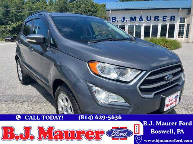 Silver (Smoke Metallic) 2022 Ford EcoSport SUV / Crossover All-Wheel Drive 6-Speed Automatic