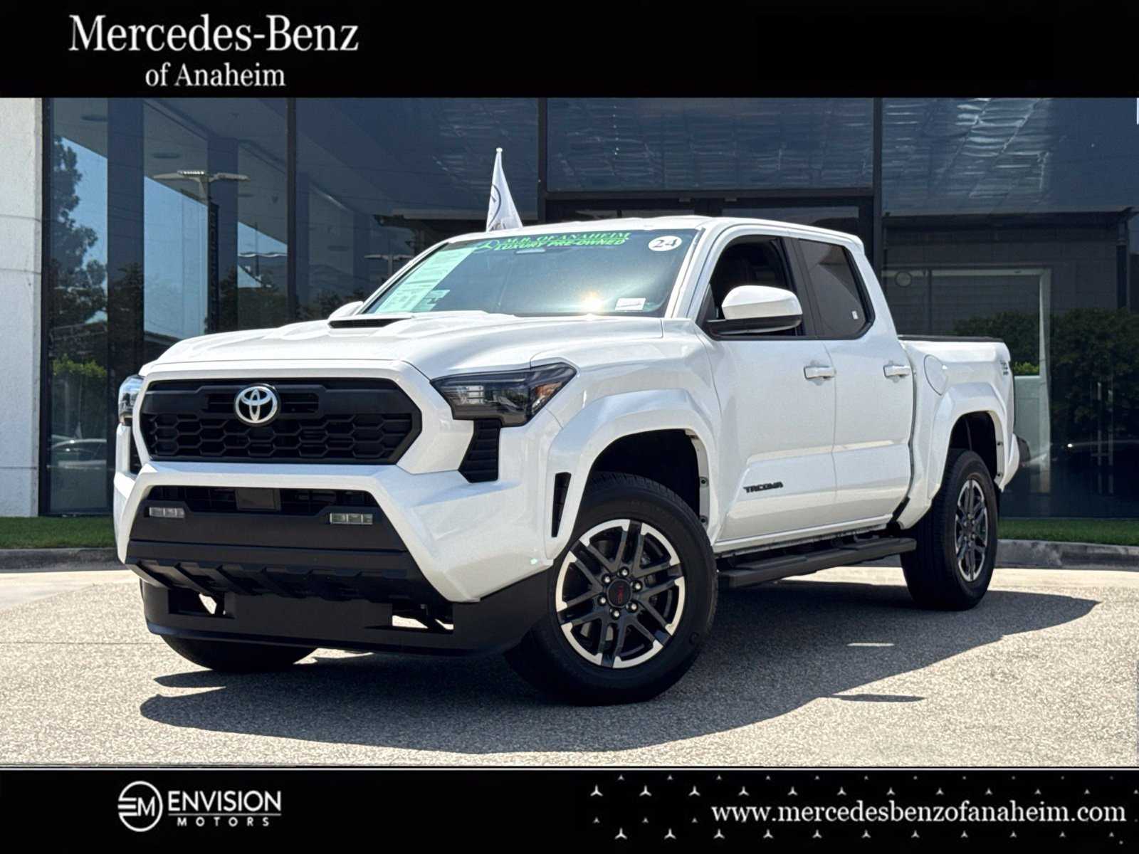 Ice Cap 2024 Toyota Tacoma Pickup Truck Four-Wheel Drive Automatic