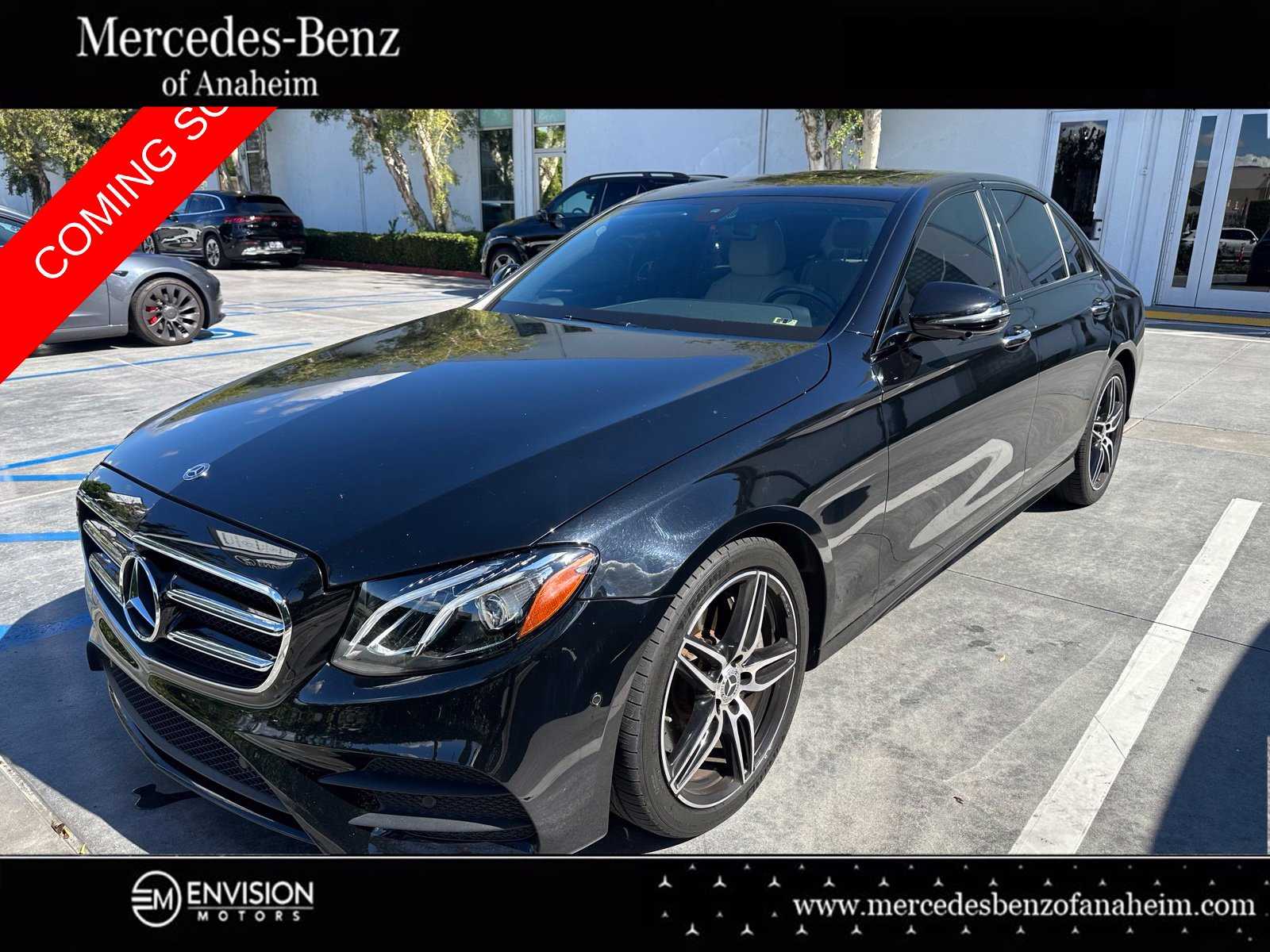 Black 2020 Mercedes-Benz E-Class Sedan All-Wheel Drive 9-Speed Automatic
