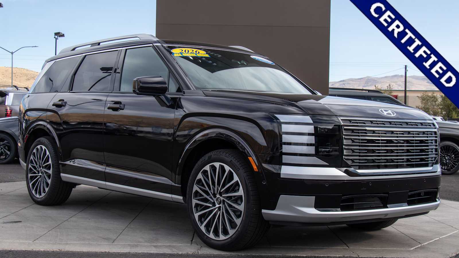 Red (Galaxy Maroon Pearl) 2026 Hyundai Palisade SUV / Crossover All-Wheel Drive 8-Speed Automatic