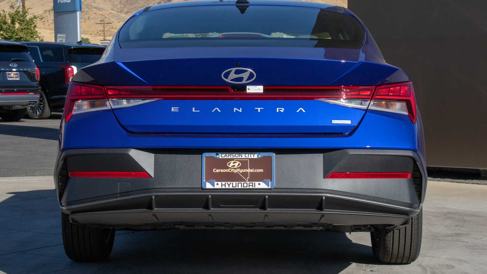 2025 Hyundai Elantra Hybrid Blue 6