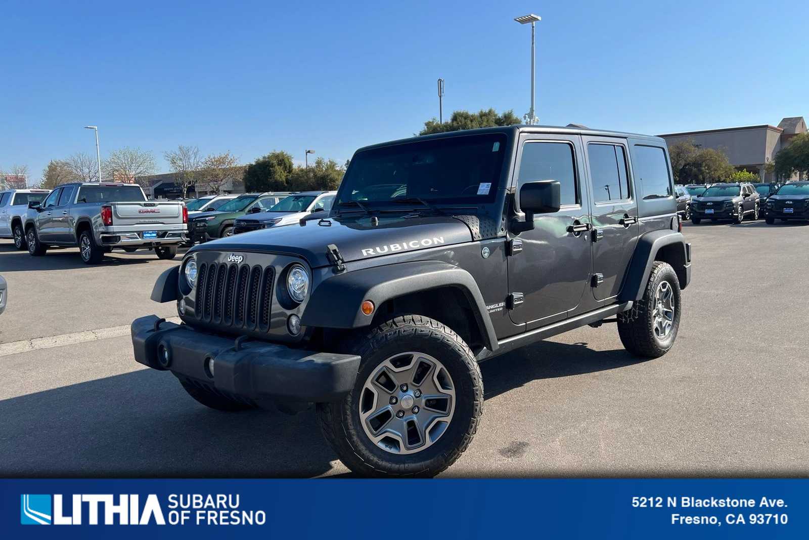 2017 Jeep Wrangler Unlimited Rubicon
