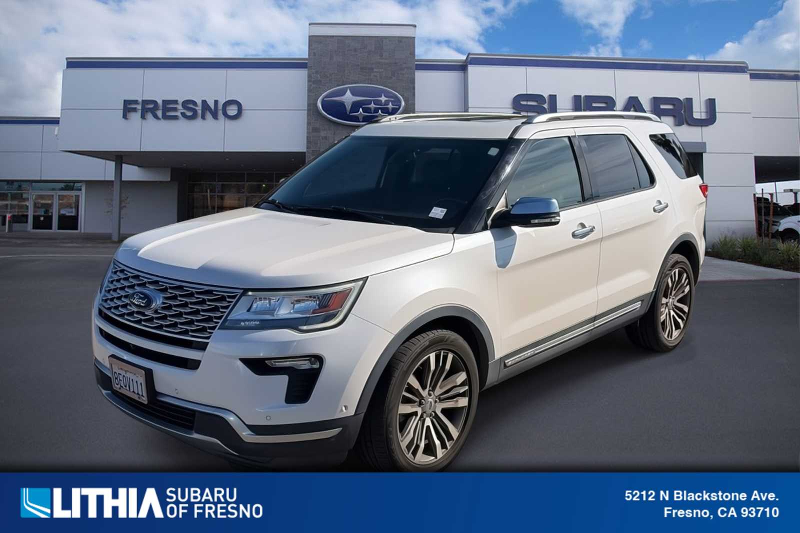 2018 Ford Explorer Platinum AWD