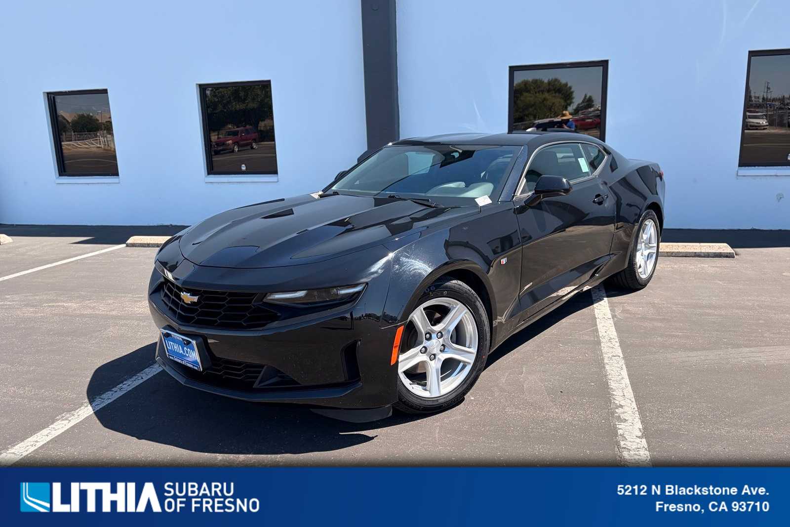Black 2023 Chevrolet Camaro 1LT Coupe RWD Coupe Rear-Wheel Drive 8-Speed Automatic