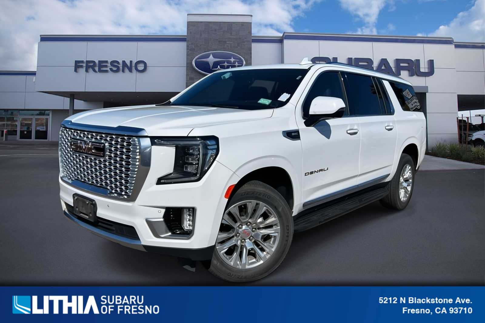 Summit White 2024 GMC Yukon XL Denali 4WD SUV / Crossover Four-Wheel Drive Automatic