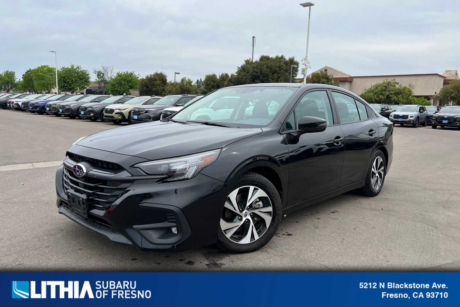 Crystal Black Silica 2025 Subaru Legacy Premium AWD Sedan All-Wheel Drive Continuously Variable Transmission