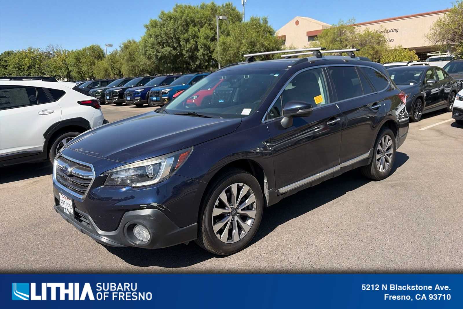 Dark Blue Pearl 2018 Subaru Outback Wagon All-Wheel Drive Automatic