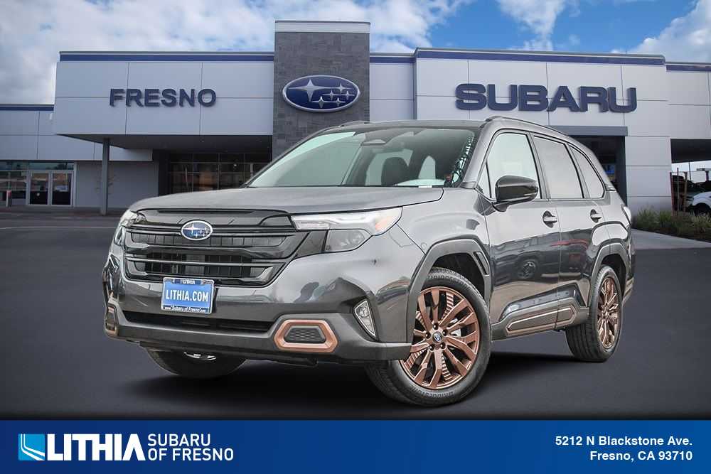 Magnetite Gray Metallic 2026 Subaru Forester Sport Crossover AWD SUV / Crossover All-Wheel Drive Continuously Variable Transmission