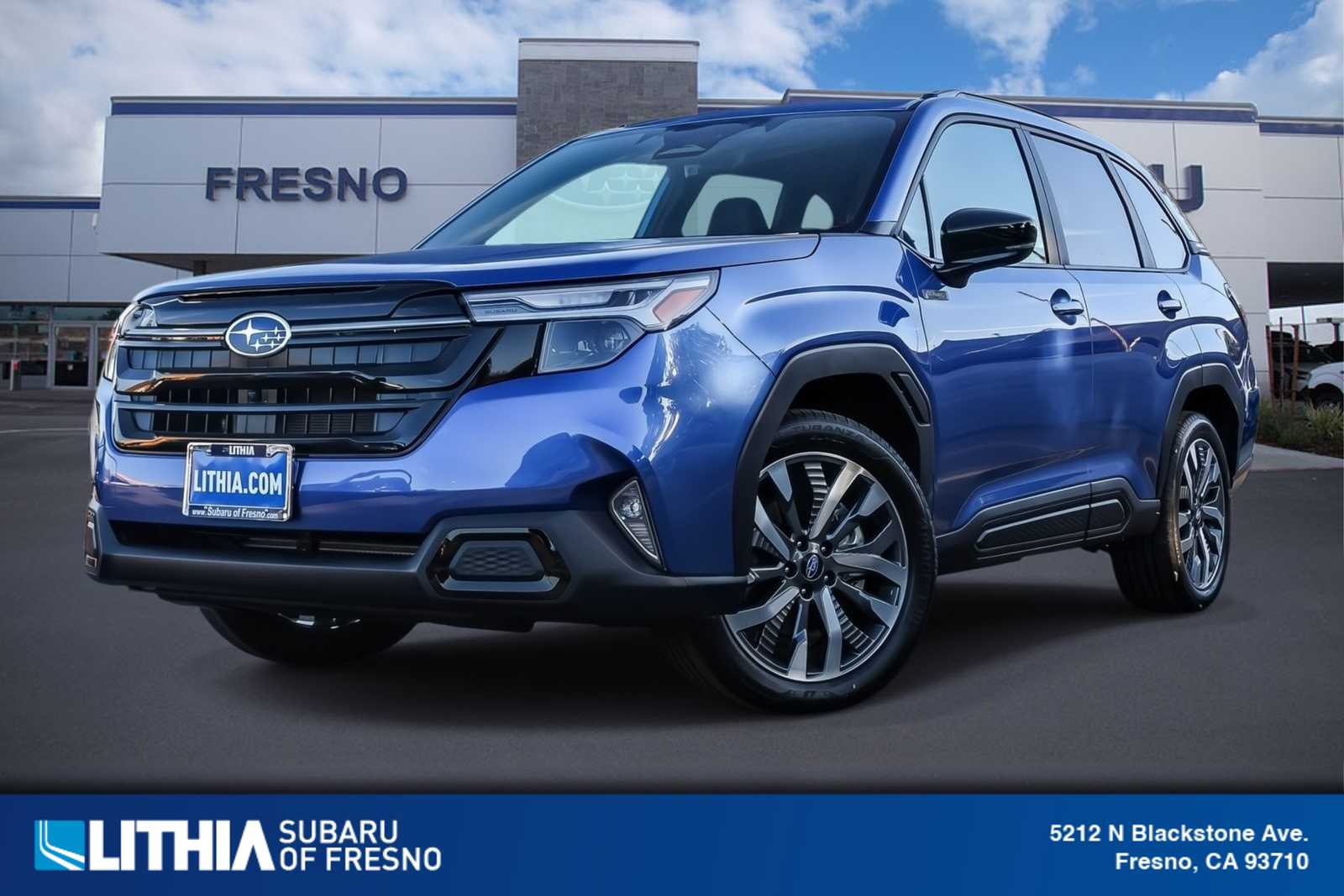 Daybreak Blue Pearl 2026 Subaru Forester Hybrid SUV / Crossover All-Wheel Drive Continuously Variable Transmission