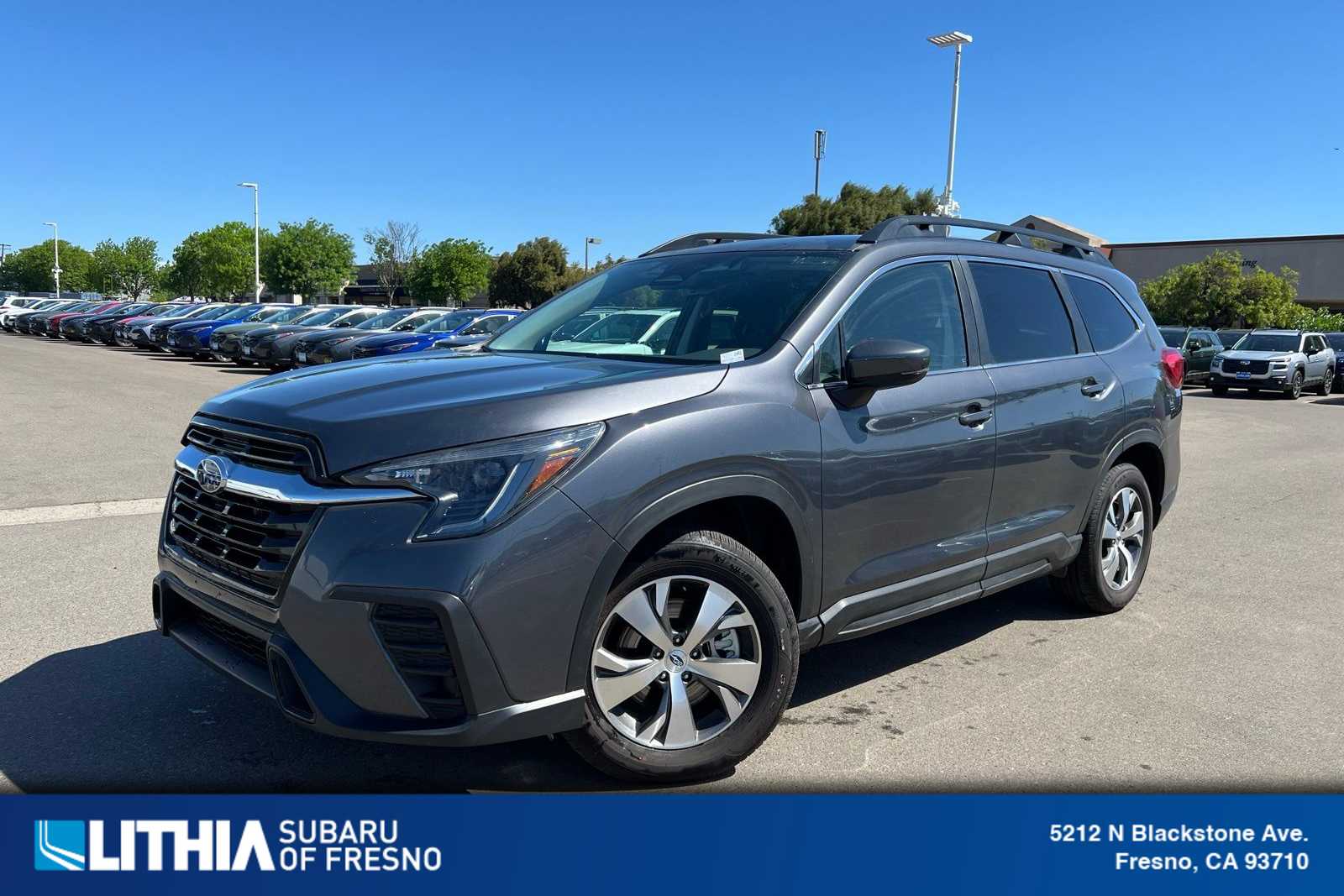 Magnetite Gray Metallic 2025 Subaru Ascent Premium 7-Passenger AWD SUV / Crossover All-Wheel Drive Continuously Variable Transmission