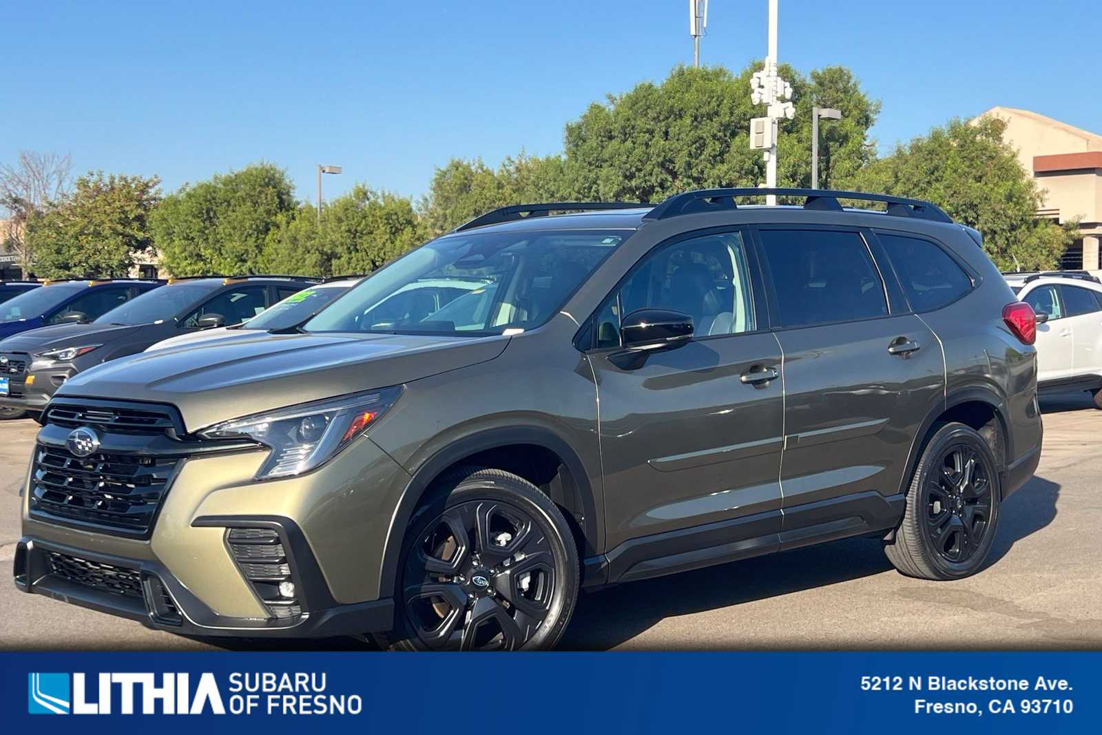 Autumn Green Metallic 2024 Subaru Ascent SUV / Crossover All-Wheel Drive Continuously Variable Transmission