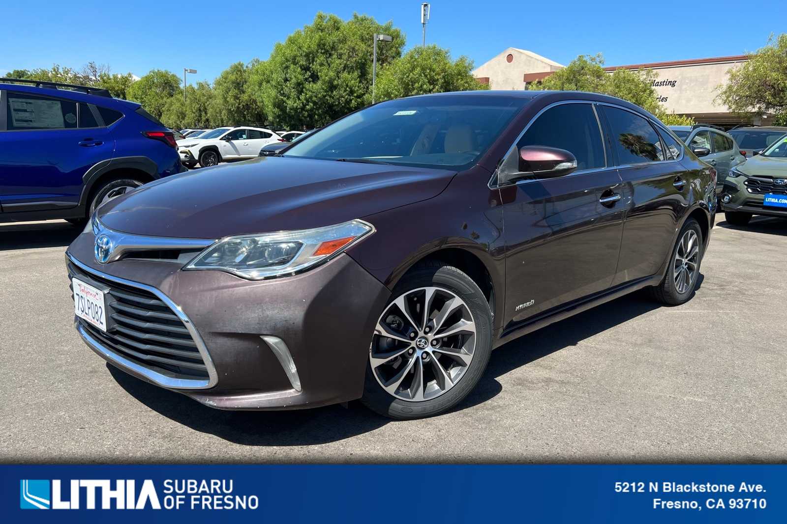 2016 Toyota Avalon Hybrid XLE Premium