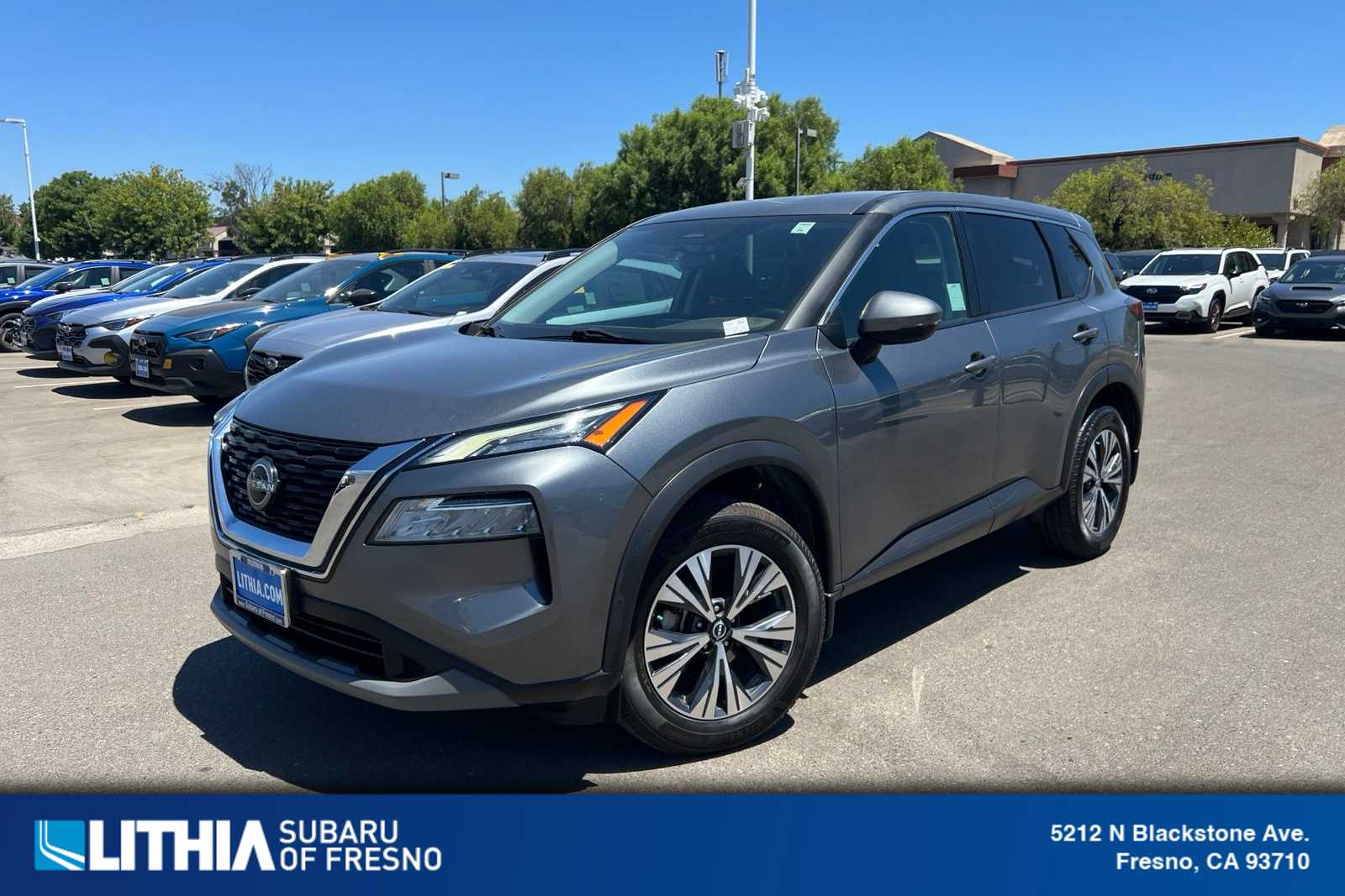 Gray (Gun Metallic) 2023 Nissan Rogue SUV / Crossover Front-Wheel Drive Continuously Variable Transmission