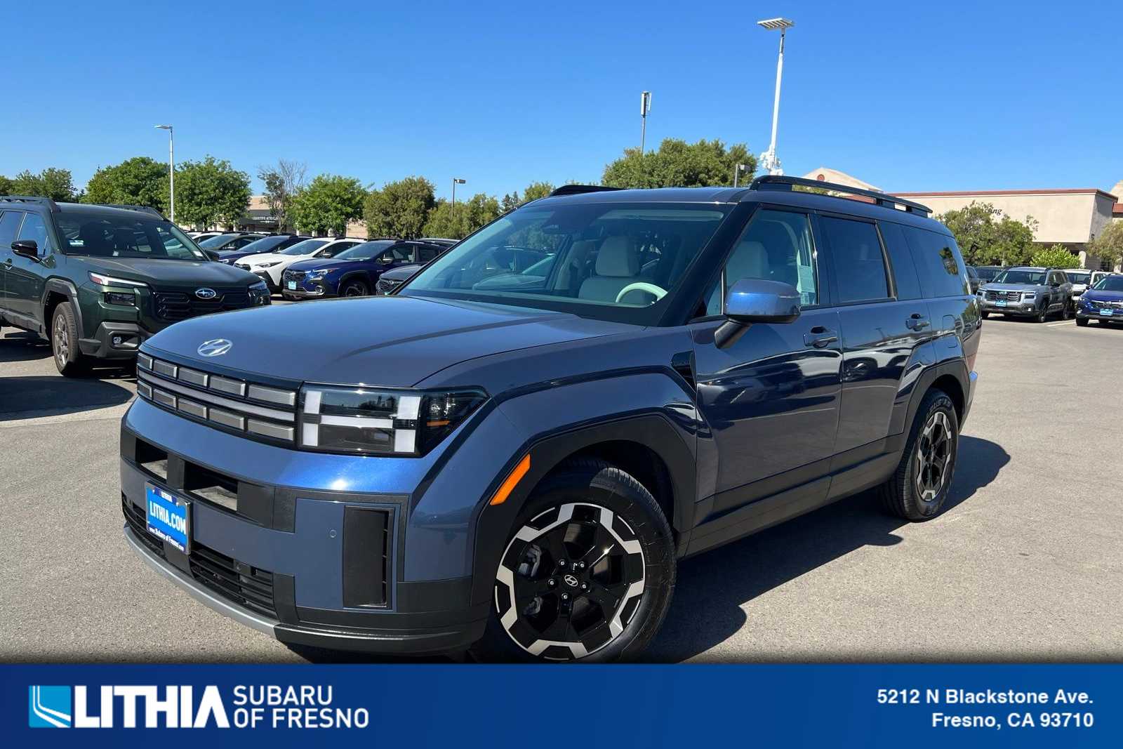 Atlantis Blue 2025 Hyundai Santa Fe SEL AWD SUV / Crossover All-Wheel Drive 8-Speed Automatic