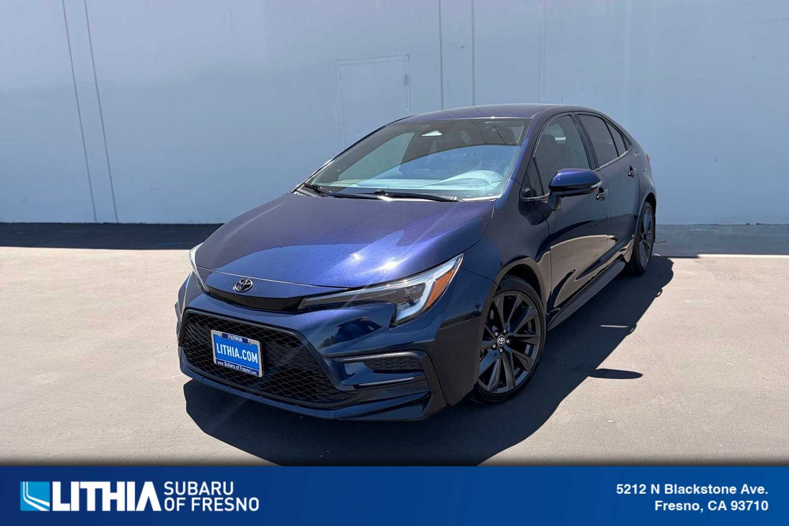 Blueprint 2024 Toyota Corolla Sedan Front-Wheel Drive Continuously Variable Transmission