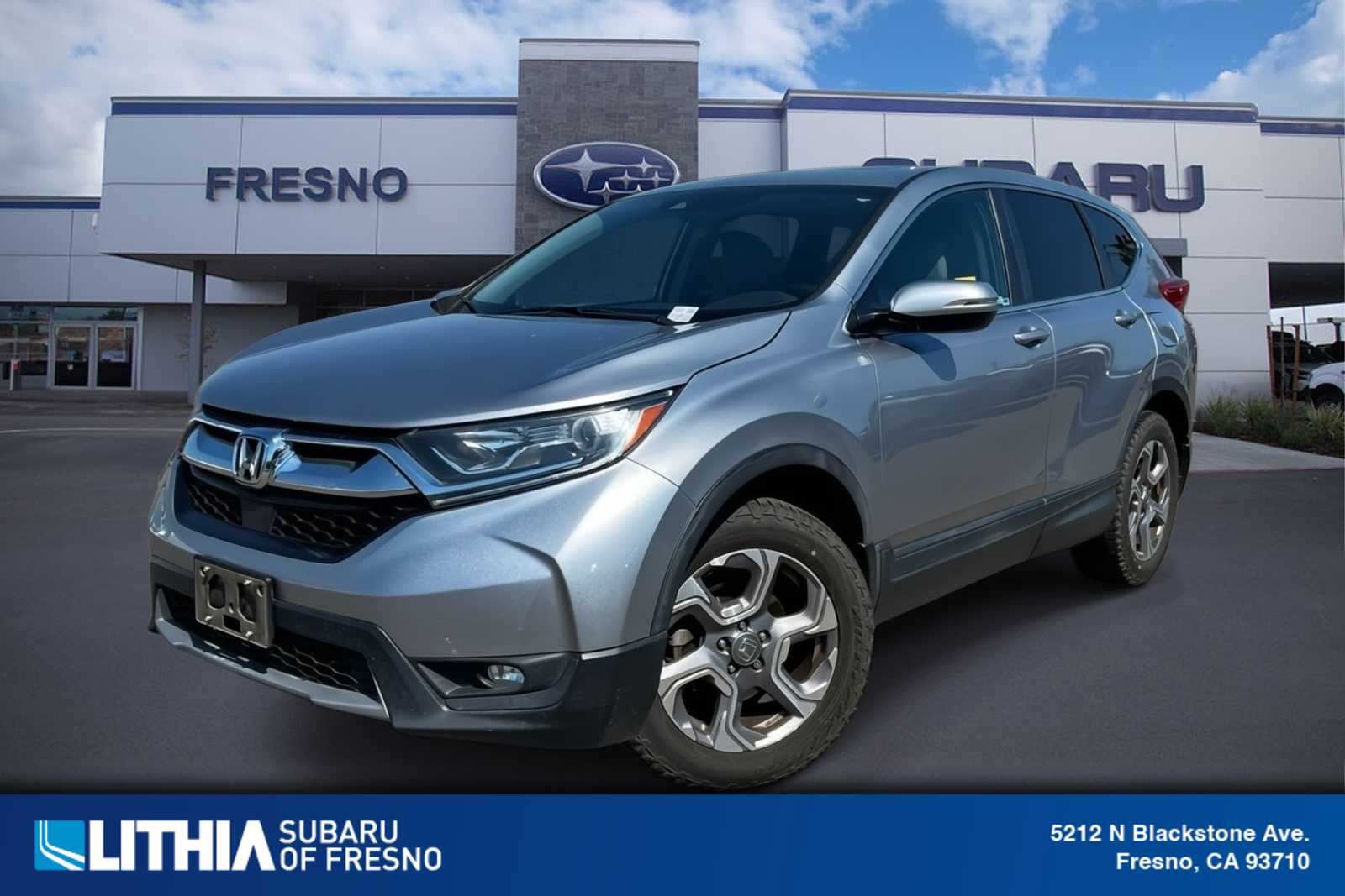Lunar Silver Metallic 2019 Honda CR-V EX-L AWD SUV / Crossover All-Wheel Drive Continuously Variable Transmission