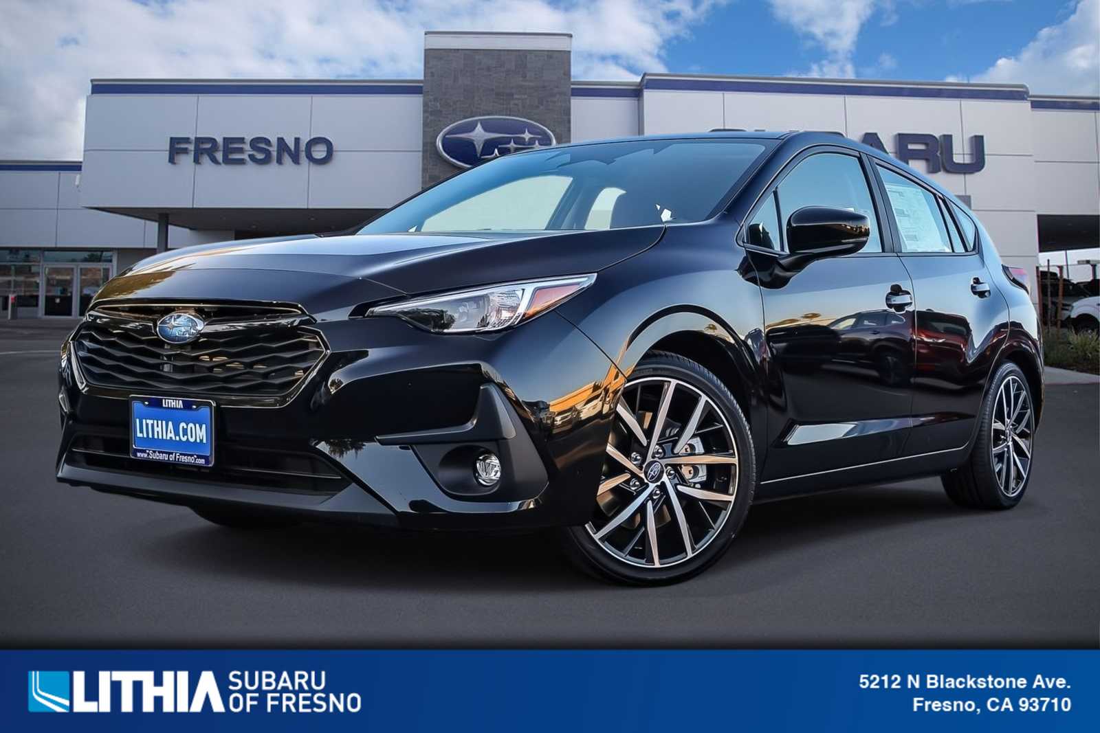 Crystal Black Silica 2026 Subaru Impreza Sport AWD Wagon All-Wheel Drive Continuously Variable Transmission