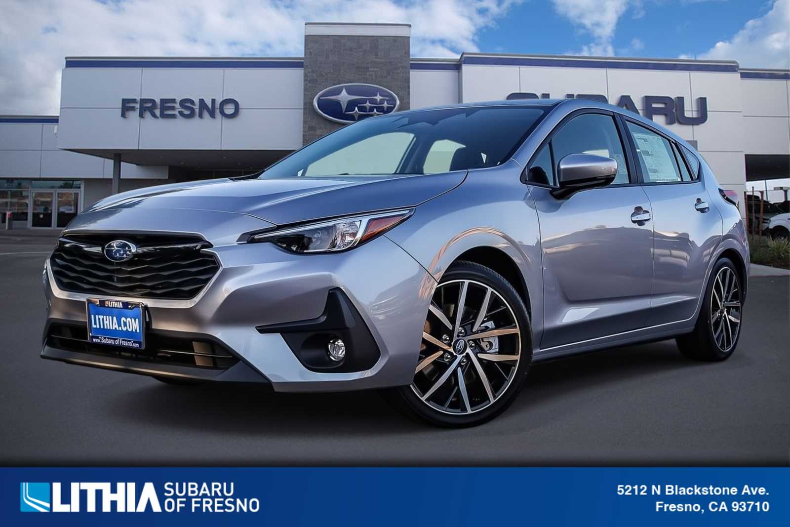 Ice Silver Metallic 2026 Subaru Impreza Sport AWD Wagon All-Wheel Drive Continuously Variable Transmission