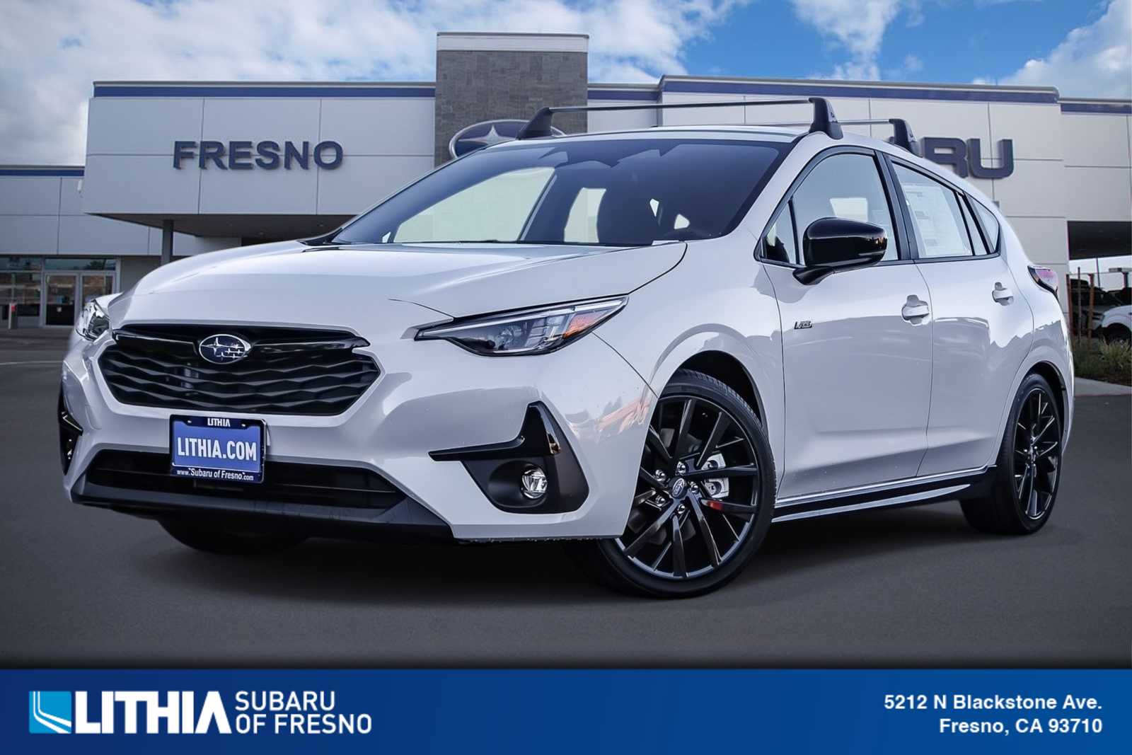 Crystal White Pearl 2026 Subaru Impreza Wagon All-Wheel Drive Continuously Variable Transmission