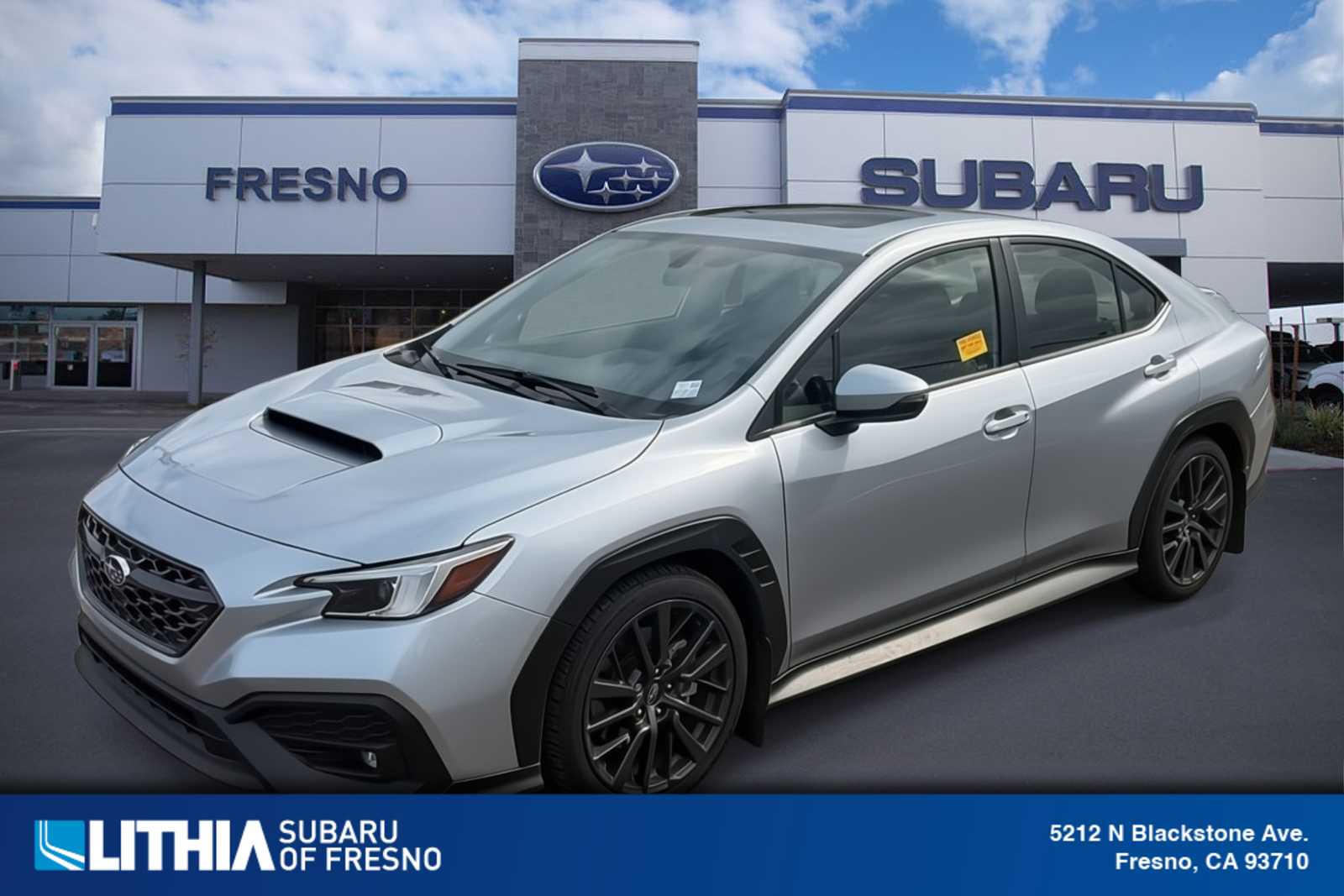 Ice Silver Metallic 2022 Subaru WRX Limited AWD Sedan All-Wheel Drive 6-Speed Manual