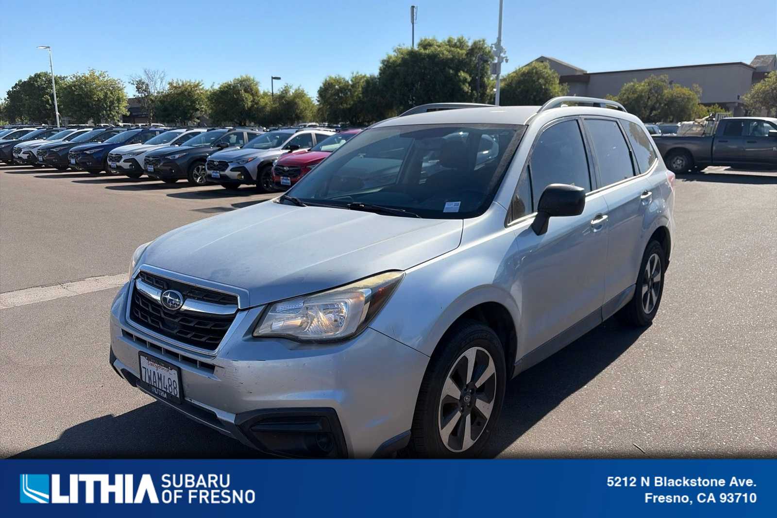 Ice Silver Metallic 2017 Subaru Forester SUV / Crossover All-Wheel Drive Continuously Variable Transmission