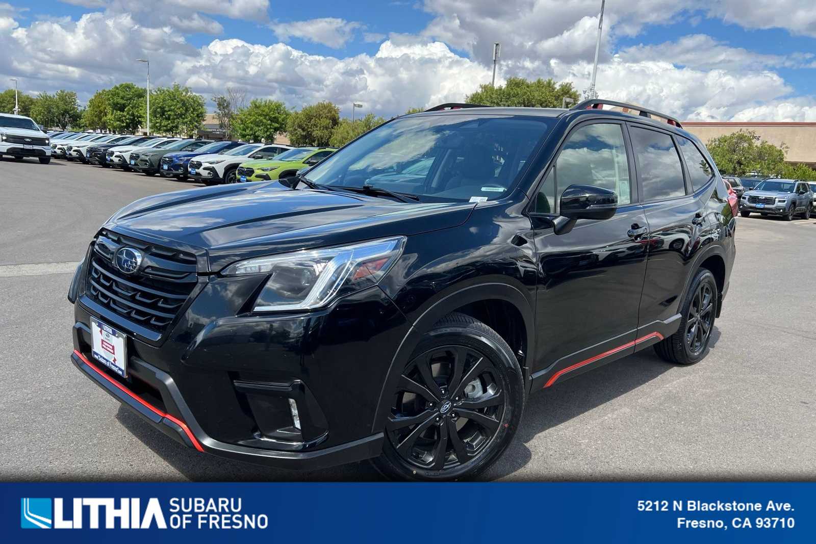 Crystal Black Silica 2024 Subaru Forester Sport Crossover AWD SUV / Crossover All-Wheel Drive Continuously Variable Transmission
