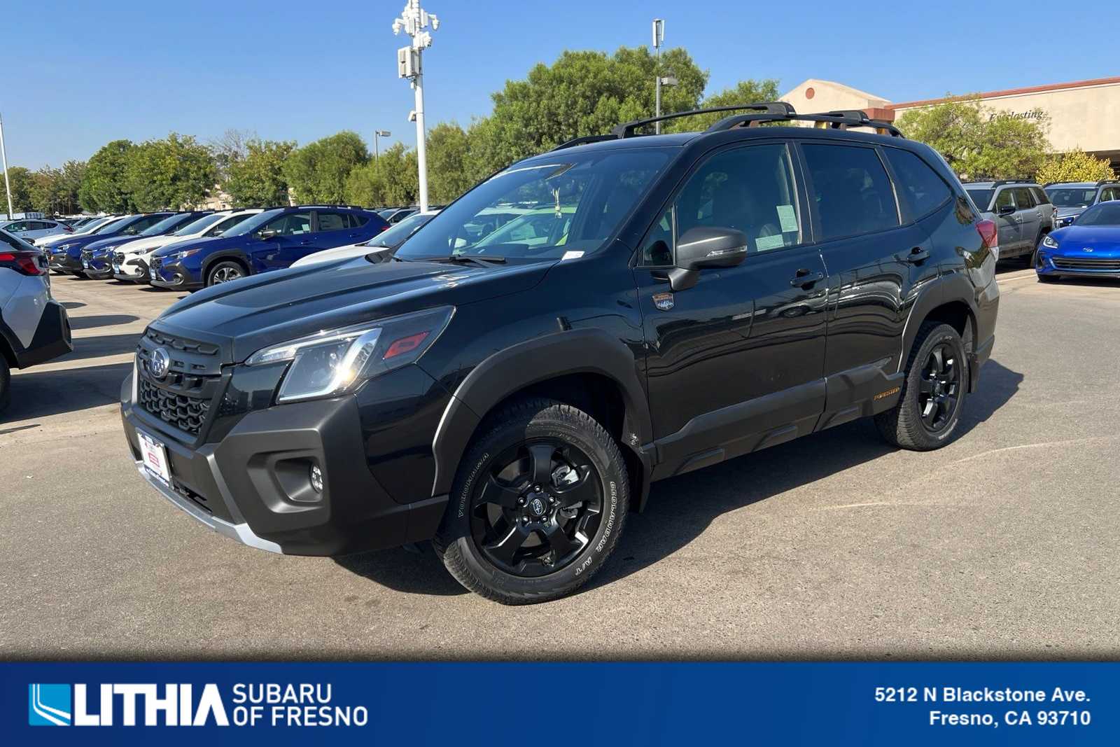 Crystal Black Silica 2023 Subaru Forester SUV / Crossover All-Wheel Drive Continuously Variable Transmission