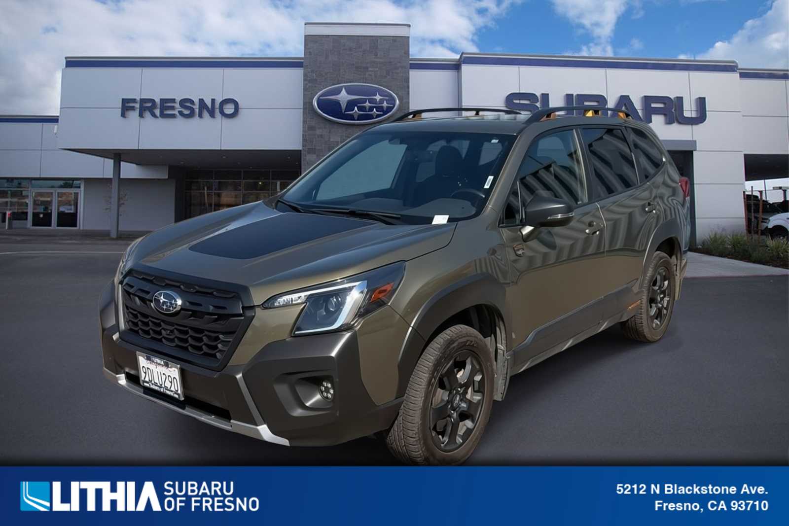 Autumn Green Metallic 2022 Subaru Forester Wilderness Crossover AWD SUV / Crossover All-Wheel Drive Continuously Variable Transmission