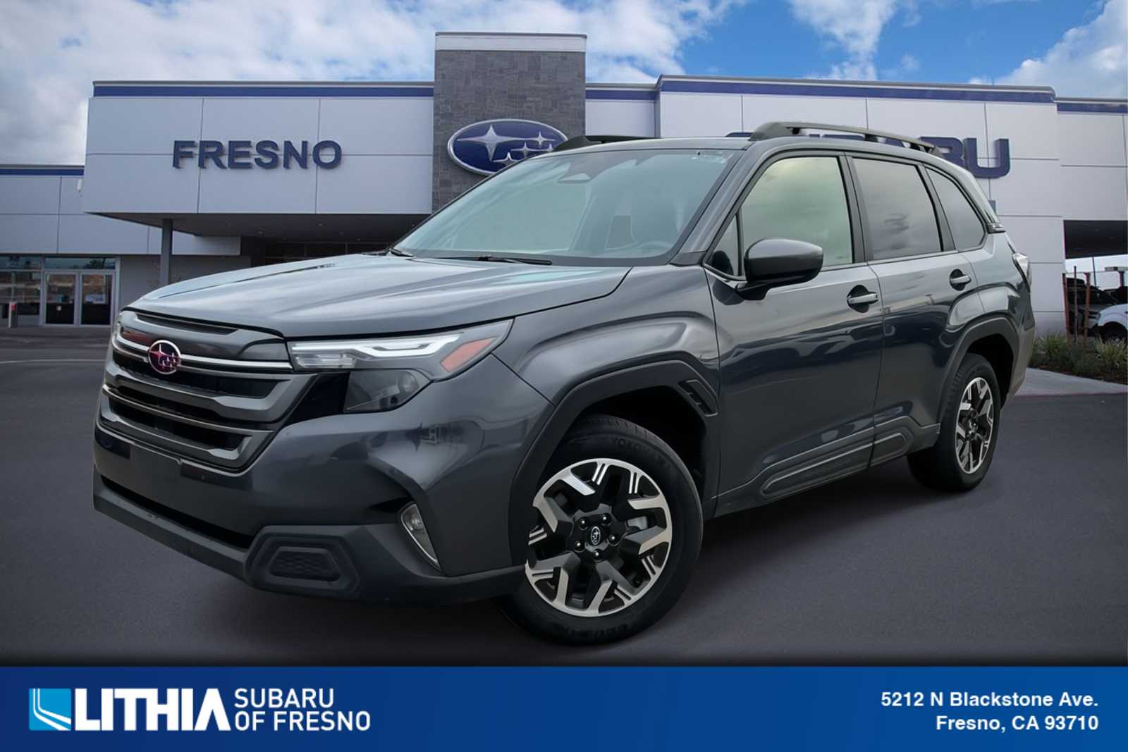 Magnetite Gray Metallic 2025 Subaru Forester Premium Crossover AWD SUV / Crossover All-Wheel Drive Continuously Variable Transmission