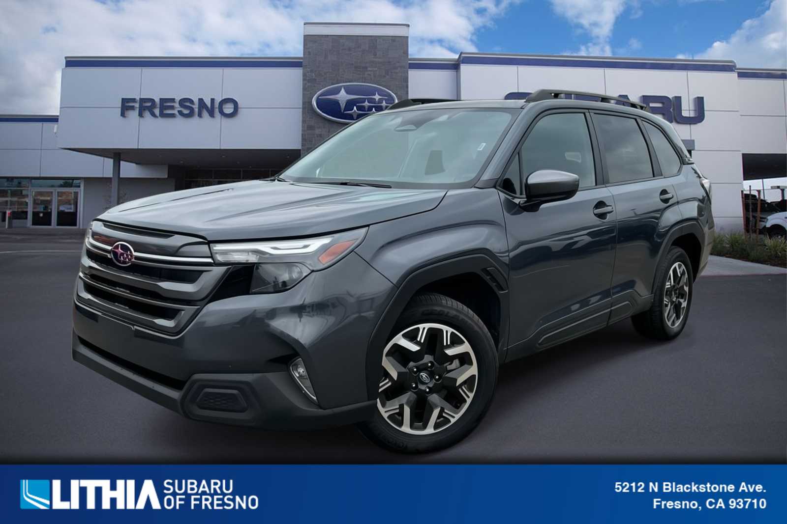 Magnetite Gray Metallic 2025 Subaru Forester Premium Crossover AWD SUV / Crossover All-Wheel Drive Continuously Variable Transmission