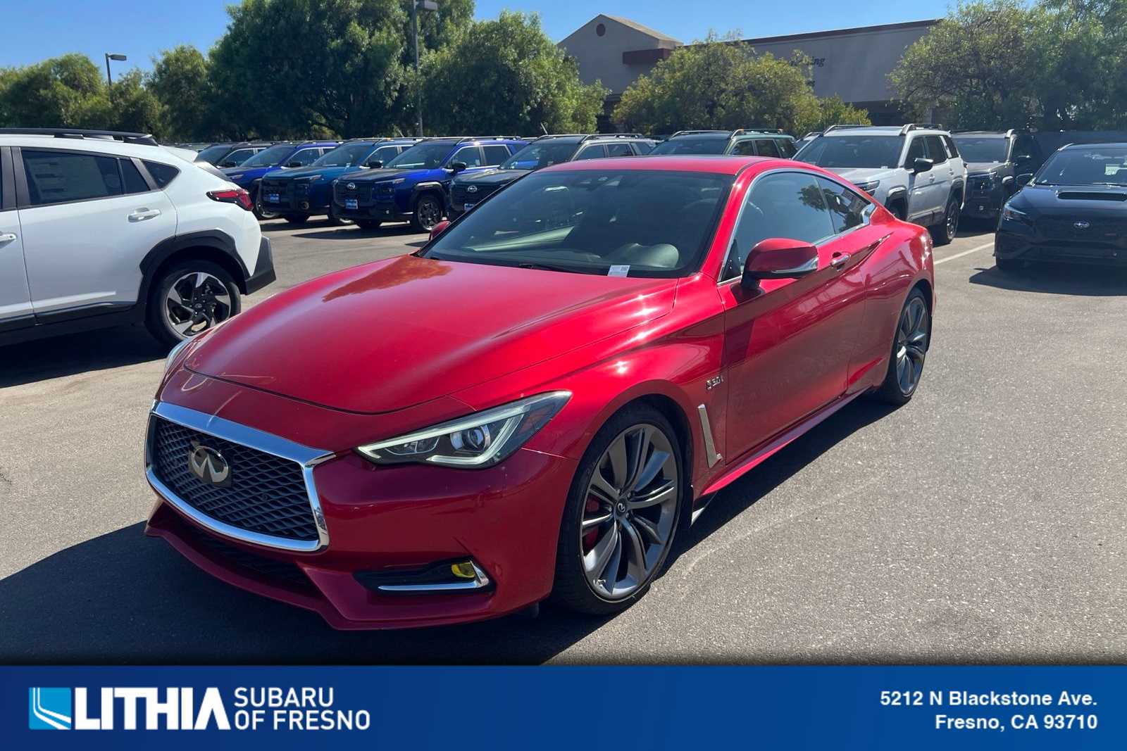 2017 INFINITI Q60 Red Sport 400