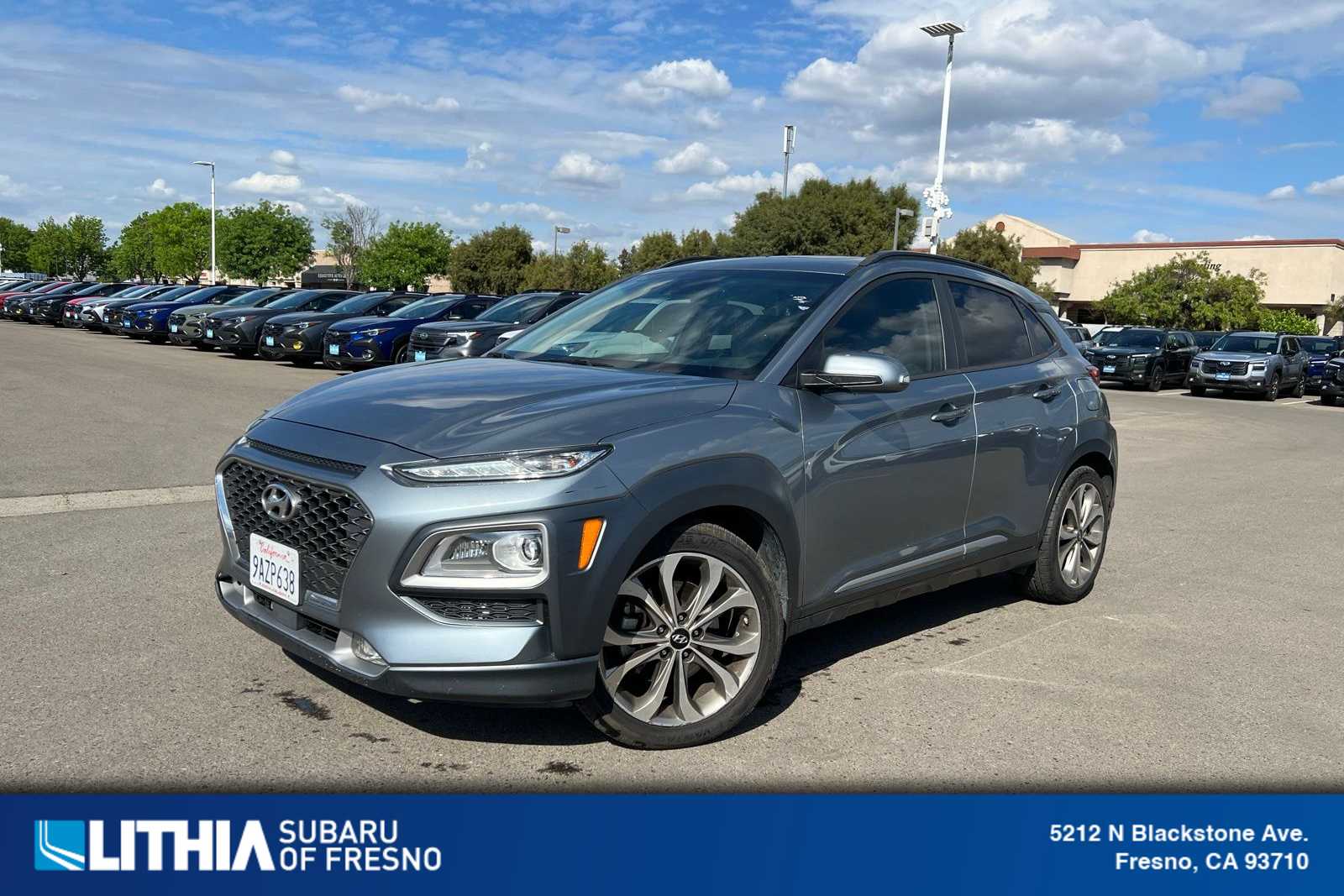 Sonic Silver 2020 Hyundai Kona Ultimate FWD SUV / Crossover Front-Wheel Drive 7-Speed Automatic