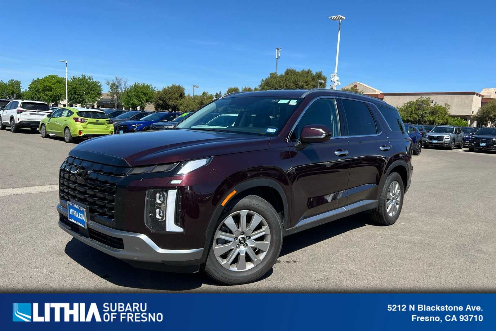 Red (Sierra Burgundy) 2025 Hyundai Palisade SEL FWD SUV / Crossover Front-Wheel Drive 8-Speed Automatic