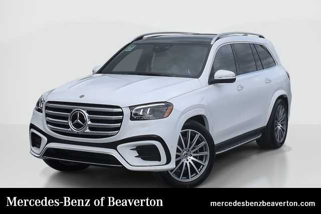 Polar White 2026 Mercedes-Benz GLS 580 4MATIC SUV / Crossover All-Wheel Drive 9-Speed Automatic