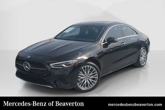 Night Black 2026 Mercedes-Benz CLA 250 4MATIC Coupe All-Wheel Drive 8-Speed Automatic