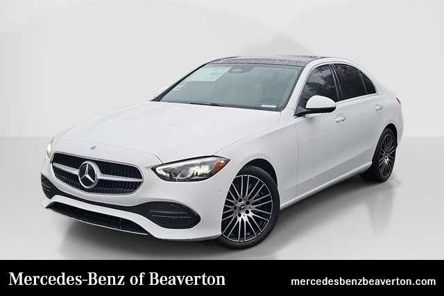 Polar White 2026 Mercedes-Benz C-Class C 300 4MATIC Sedan All-Wheel Drive 9-Speed Automatic